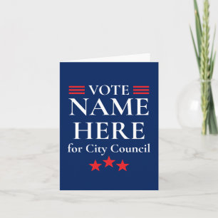 Personalized Campaign Election Invitation
