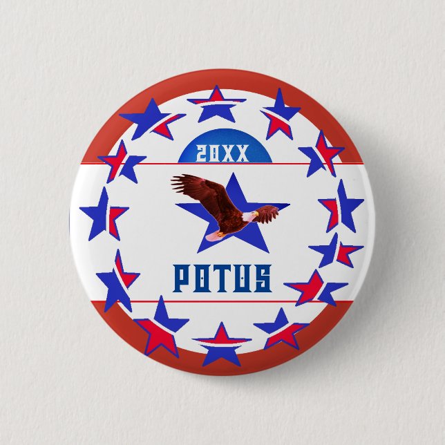 Personalized Campaign - POTUS Button (Front)