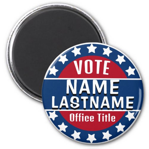 Personalized Campaign Template Magnet