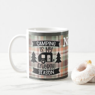 Personalized Camping Camper Design Coffee Mug Cup