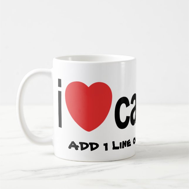Personalized Camping Coffee Mug (Left)