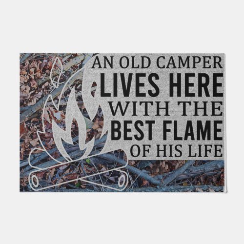 Personalized Camping doormat Customized rug