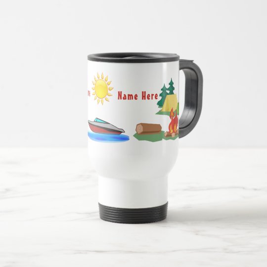 Personalized Camping Gifts, Custom Camping Mugs