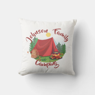 Personalized camping outdoor pillow