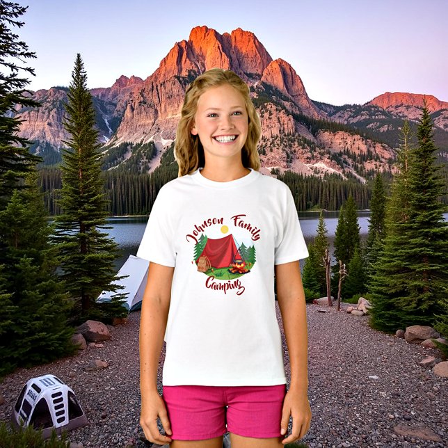 Personalized camping  T-Shirt (Creator Uploaded)