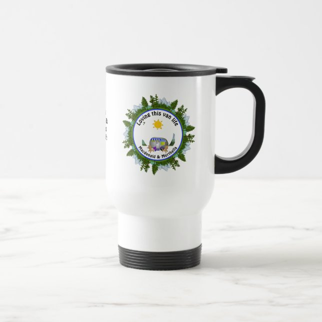 Personalized Camping Travel Mug (Right)