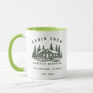 Personalized Camping Weekend Bachelor Party Mug
