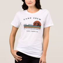 Personalized Camping Weekend Bachelorette Party