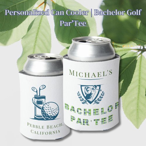 Personalized Can Cooler  Bachelor Golf ParTee