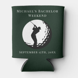 Personalized Can Cooler | Bachelor Golf Weekend