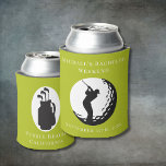 Personalized Can Cooler | Bachelor Golf Weekend<br><div class="desc">Personalized Can Cooler | Bachelor Golf Weekend Personalized Can Coolers are the perfect keepsakes for your friends to remember your special day. Cheers to a fun and memorable bachelor party! Add your custom wording to this design by using the "Edit this design template" boxes on the right hand side of...</div>
