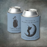 Personalized Can Cooler | Bachelor Golf Weekend<br><div class="desc">Personalized Can Cooler | Bachelor Golf Weekend Personalized Can Coolers are the perfect keepsakes for your friends to remember your special day. Cheers to a fun and memorable bachelor party! Elevate your wedding bachelor/bachelorette weekend with our unique Golf Theme Can Cooler on Zazzle. 🏌️‍♂️ Whether you're hitting the green or...</div>