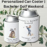 Personalized Can Cooler | Bachelor Golf Weekend