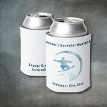 Personalized Can Cooler Bachelor Snowboard Weekend<br><div class="desc">Personalized Can Cooler Bachelor Snowboard Weekend Personalized Can Coolers are the perfect keepsakes for your friends to remember your special day. Cheers to a fun and memorable bachelor party! Add your custom wording to this design by using the "Edit this design template" boxes on the right hand side of the...</div>