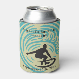 Personalized Can Cooler | Bachelor Surf Weekend