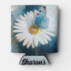 Personalized Can Cooler - Butterfly
