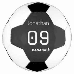 Personalized Canada Athletic Team Gift Soccer Ball