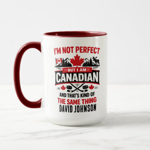 Personalized Canada Flag Day Custom Canadian Mug