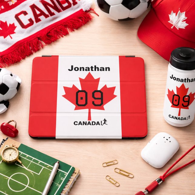 Personalized Canada Maple Leaf Patriot Gift iPad Mini Cover (Creator Uploaded)