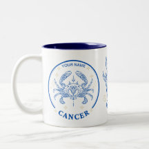 Personalized Cancer Zodiac 11 oz
