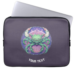 PERSONALIZED CANCER ZODIAC SIGN LAPTOP SLEEVE