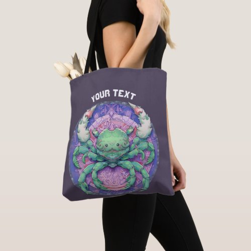 PERSONALIZED CANCER ZODIAC SIGN  TOTE BAG