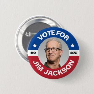 Personalized Candidate Vote Button with Photo