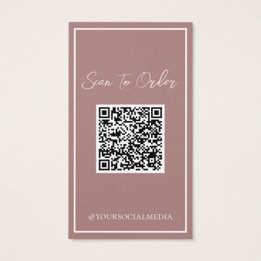 Personalized Candle Scent Sampler Card (Back)