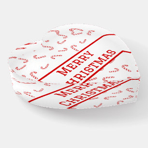 Personalized Candy Cane Christmas Paperweight