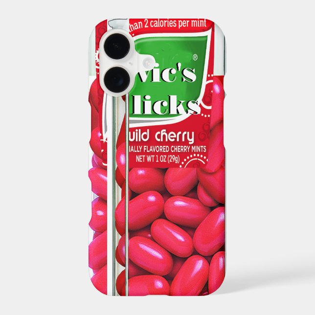 personalized candy dispenser iphone case (Back)