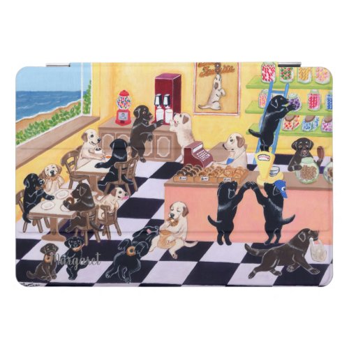 Personalized Candy Shop Labradors Painting iPad Pro Cover