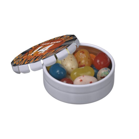 Personalized Candy Tins Basketball Team Gift Ideas (Opened)