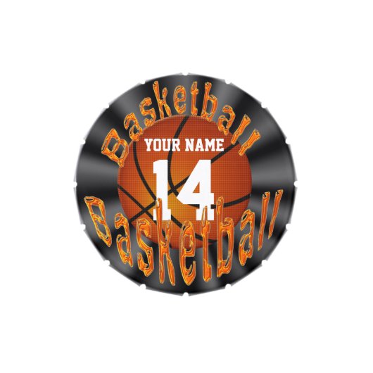 Personalized Candy Tins Basketball Team Gift Ideas (Top)