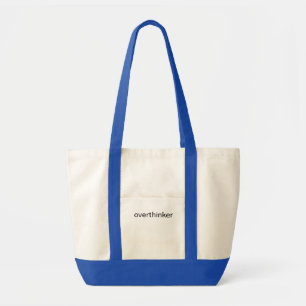 Personalized Canvas Tote, Ironic Boat Bag, Monogra Tote Bag