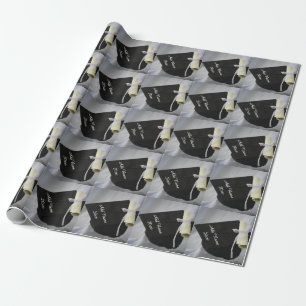 Personalized Cap Diploma Wrapping Paper