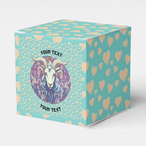 PERSONALIZED Capricorn ZODIAC SIGN BAG Favor Boxes