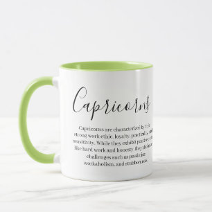Personalized Capricorns Zodiac sign and traits Mug