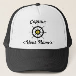 Personalized Captain Hat at Zazzle