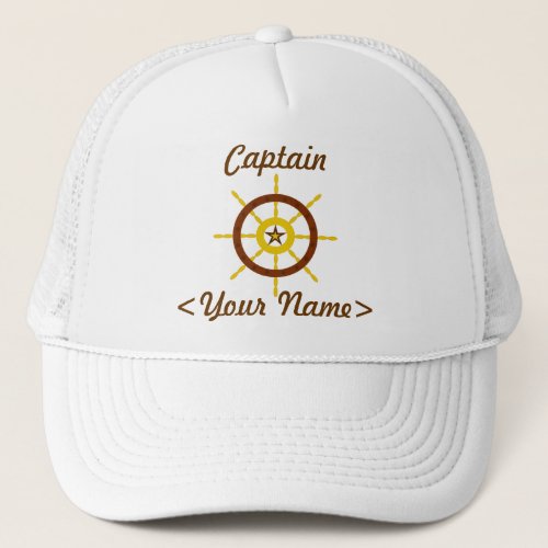 Personalized Captain Hat