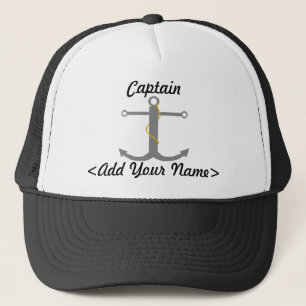 Personalized Captain Hat