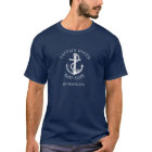Personalized Captain Nautical Anchor Boat Name