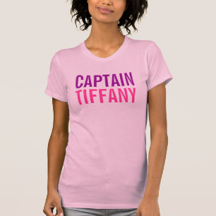 Personalized Captain T-shirts