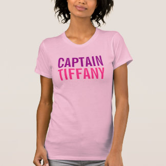 Personalized Captain T-shirts