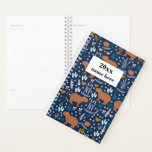 Personalized Capybara Planner