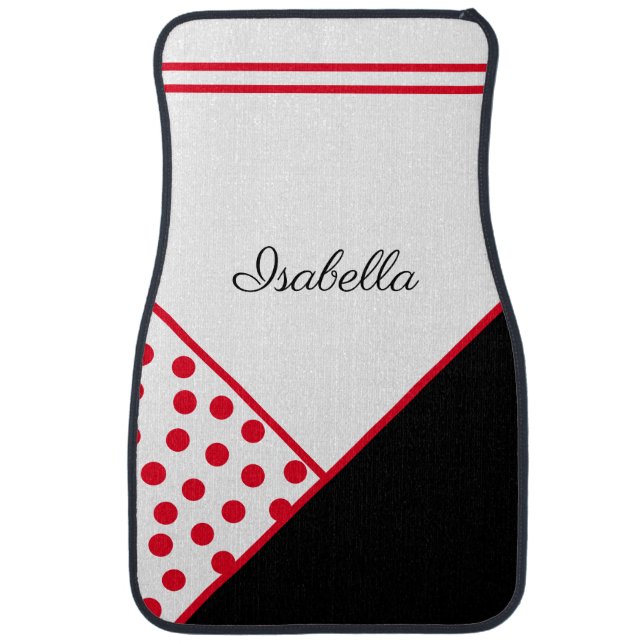 Personalized car floor mat (Front)