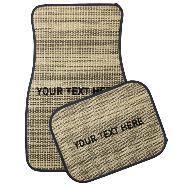 Personalized Car Floor Mat with Custom Text Zazzle — free download