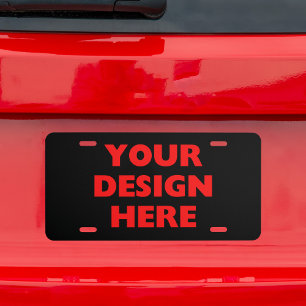 Personalized Car License Plate