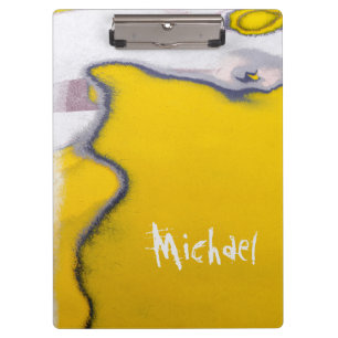 Personalized Car Paint Peeling Art Clipboard