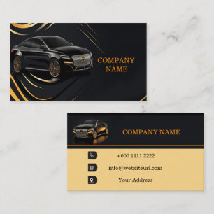 Personalized  Car Wash Business Card Ideas