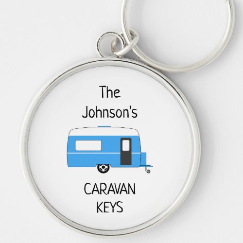 Personalized Caravan Keys name Keychain